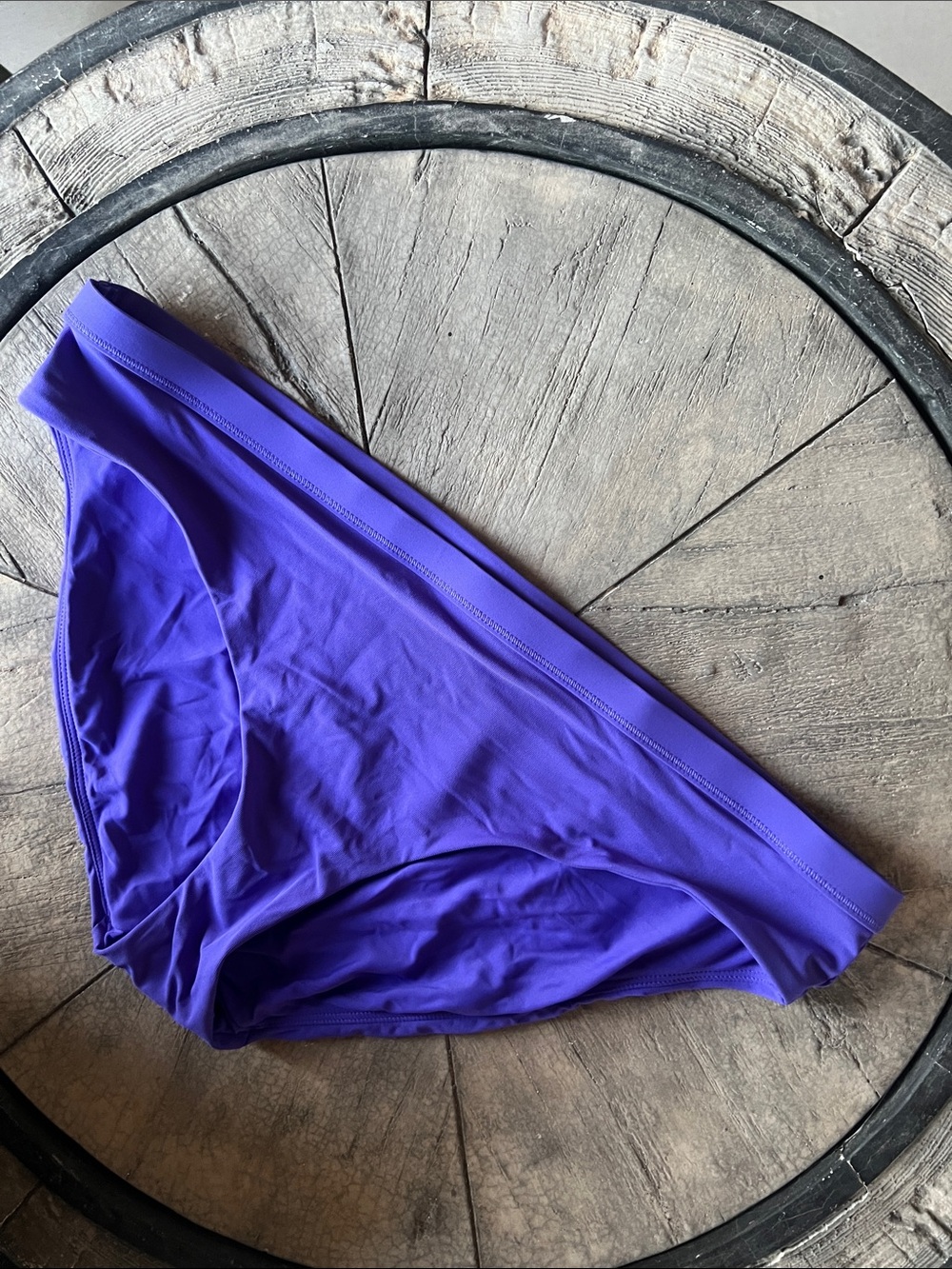 CALIA by Carrie Underwood Vibrant Purple Women's Swim bikini bottom Large